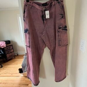 Wide led Cargo jeans